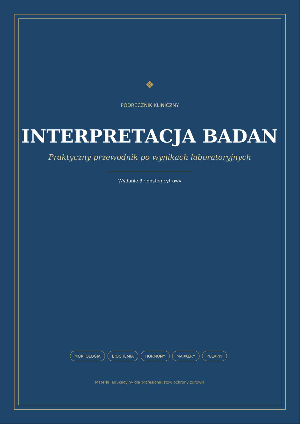 Okładka przewodnika Interpretacja badań